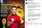 因凡蒂诺社媒祝贺C罗：首位连续6届世界杯破门，多么非凡的成就！